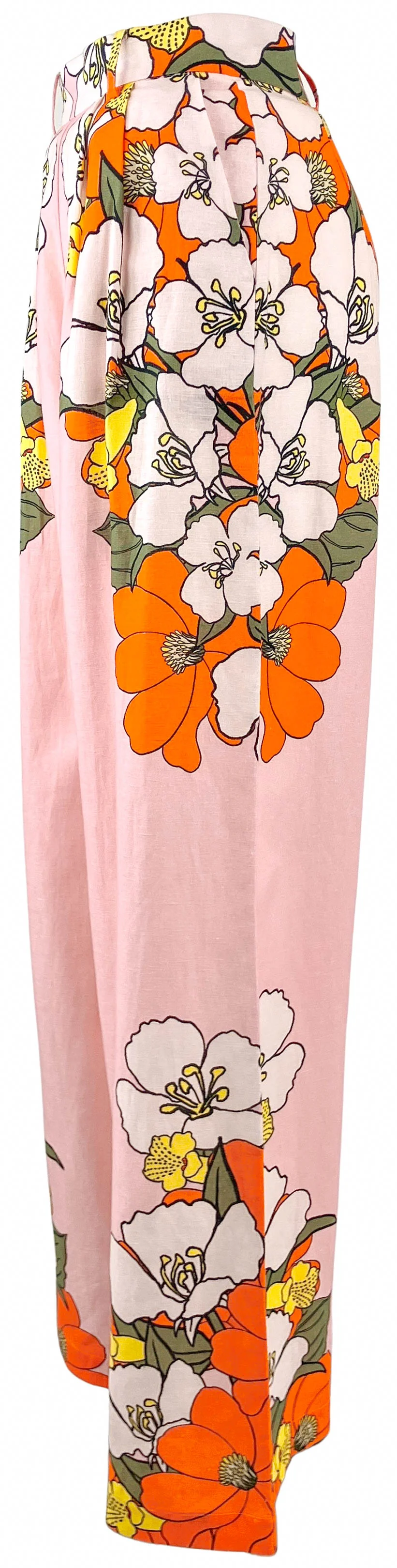 Borgo De Nor Melia Pants in Pink Multi - Image 3