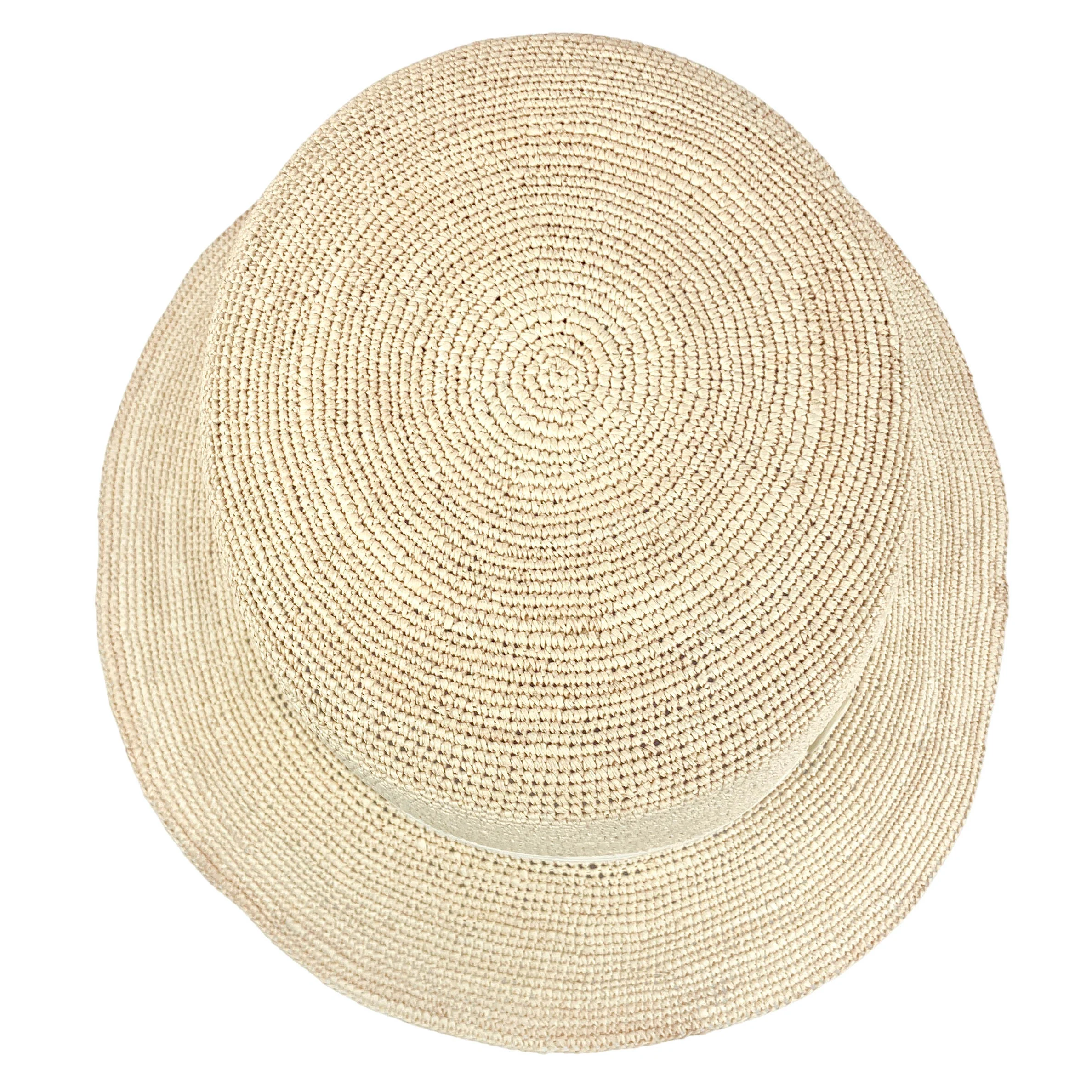 Maison Michel Axel Hat in Natural - Image 4