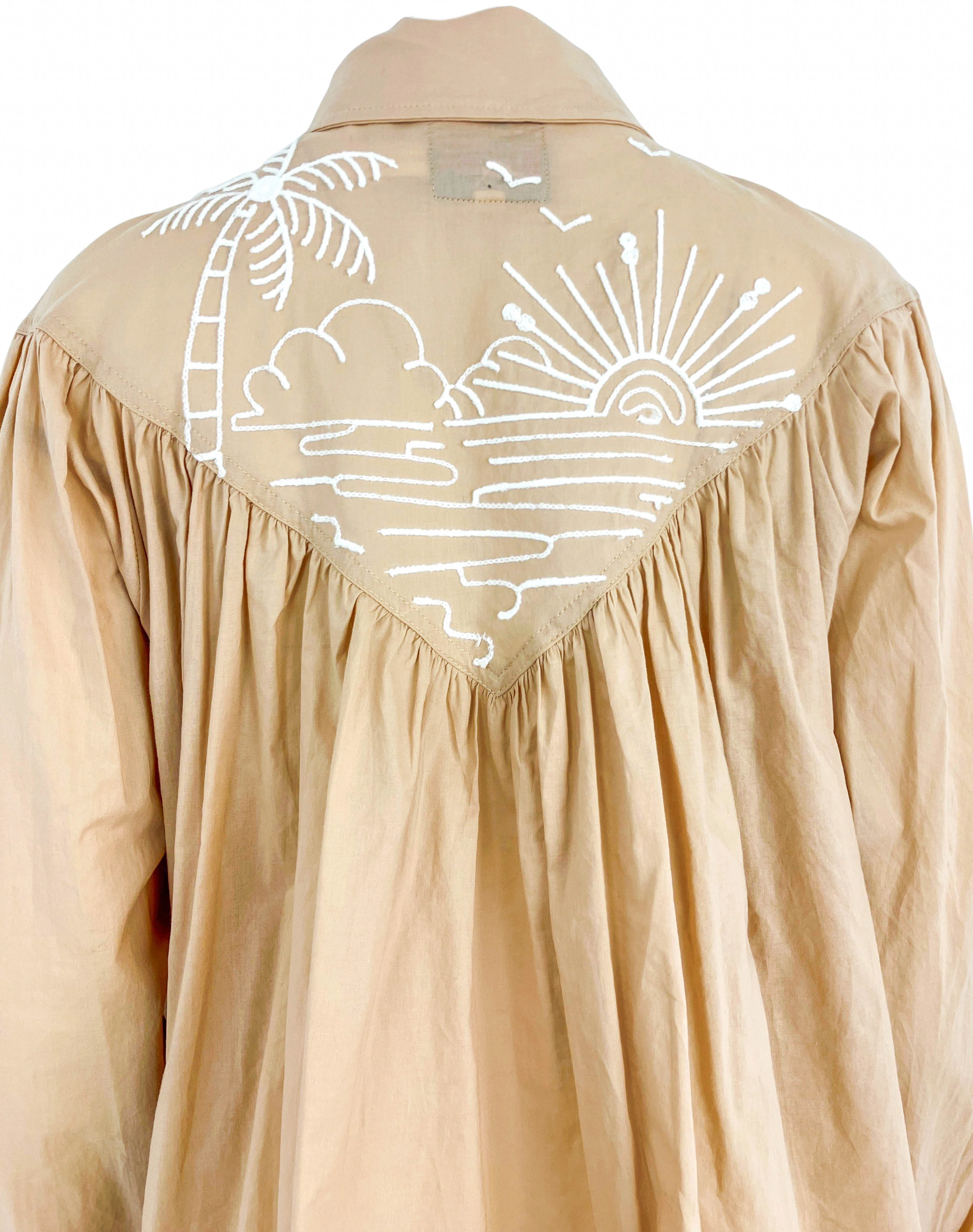 Romi Basha Blouse with Shell Embroidery - Image 3