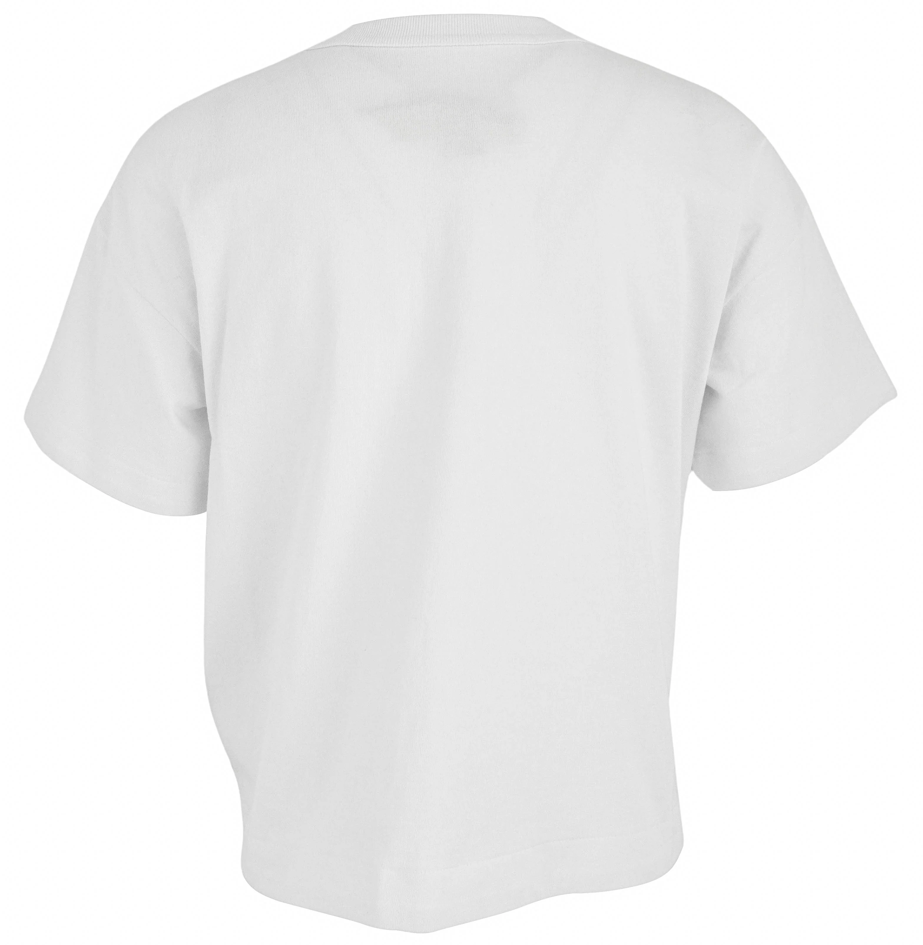 Sacai Emblem Cotton Jersey T-Shirt in White - Image 3