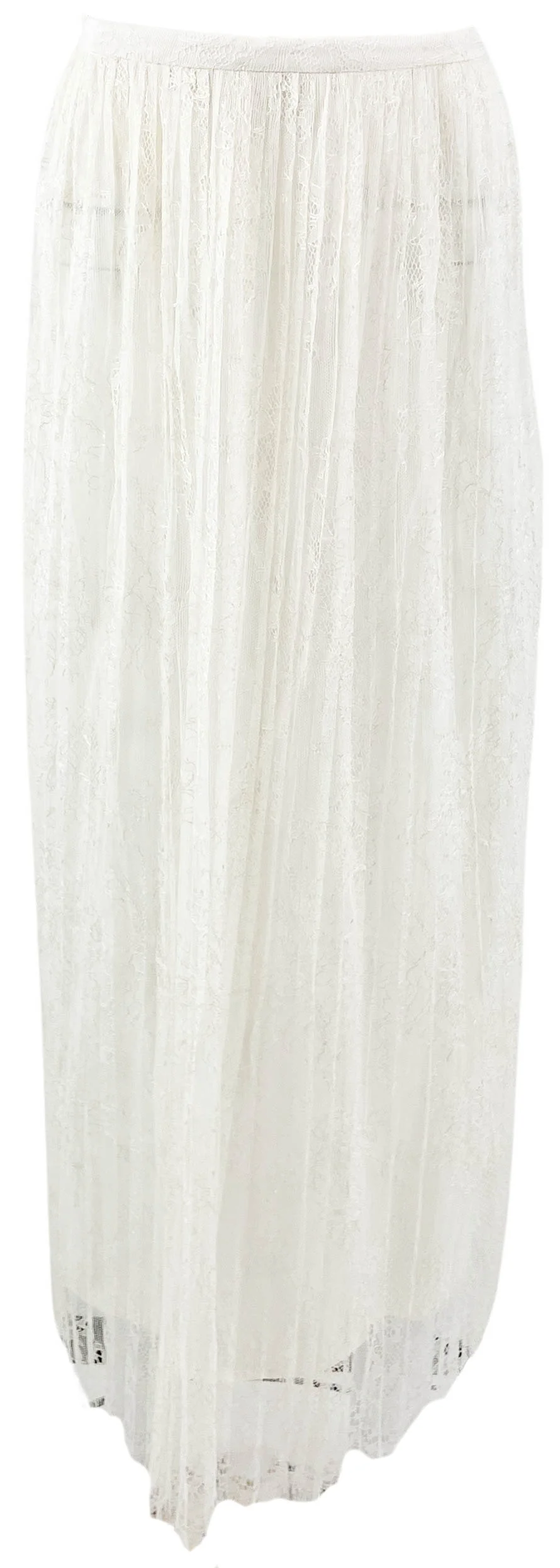 Ulla Johnson Maren Pleated Skirt in Cream - Image 4